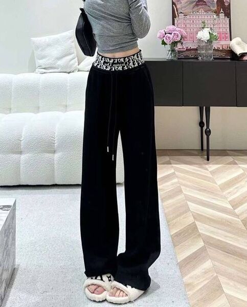 Брюки Christian Dior женский черный 132296