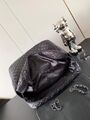 Чемодан Chanel женский нейлон черный 116418-9