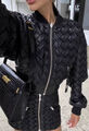 Куртка Bottega Veneta женский кожа черный 156733-5