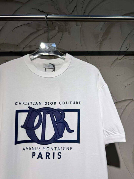 Мужская футболка Christian Dior мужской белый 151348-6