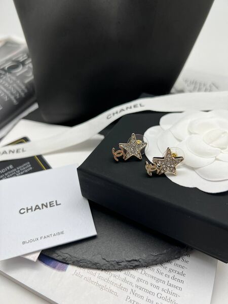 Серьги Chanel бронзовый 175371-2