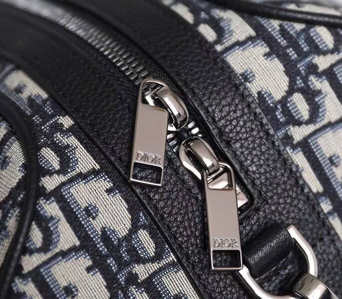 Дорожная сумка Christian Dior женский текстиль черный 149815-2
