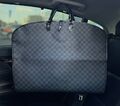 Портплед Louis Vuitton кожа графитовый 99983-1