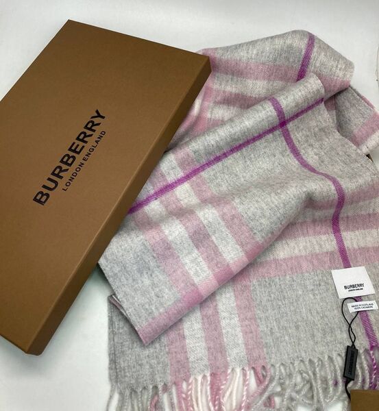 Шарф Burberry женский графитовый 170547