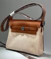 Сумка Hermèsherbag Mini женский кожа графитовый 191378-1