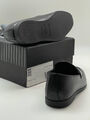 Мужские лоферы Zegna мужской кожа черный 145408-4