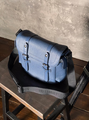 Мужская сумка мессенджер Louis Vuitton мужской кожа синий 42936-3