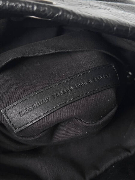 Сумка Balenciaga женский кожа черный 126355-8
