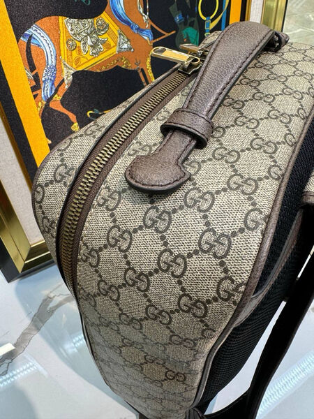 Рюкзак Gucci женский канва графитовый 137919-3