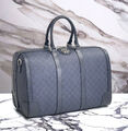 Дорожная сумка Gucci мужской кожа синий 147300-4