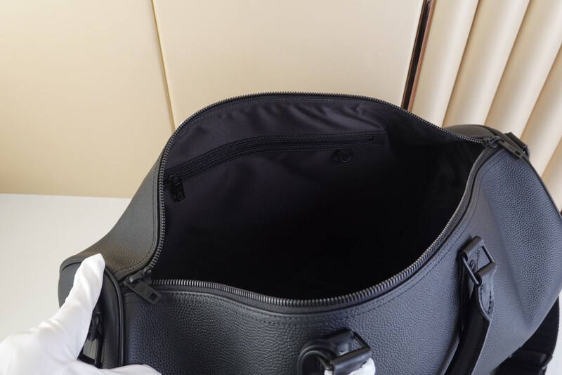Дорожная сумка Louis Vuitton мужской кожа черный 99277-10