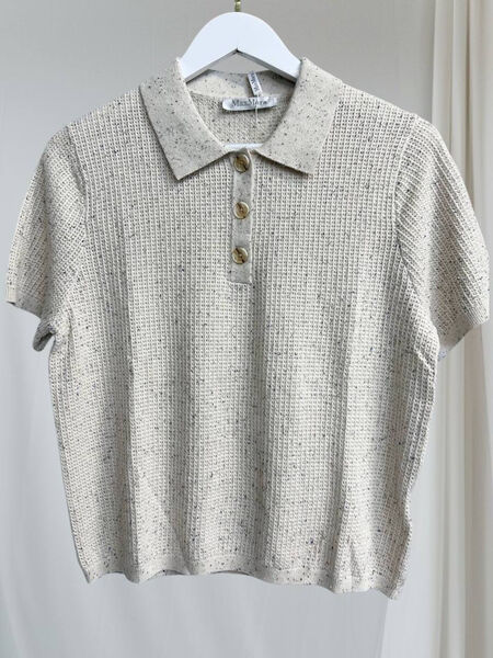 Поло Max Mara женский бежевый 198427
