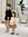 Детский лонгслив Burberry черный 179354-3