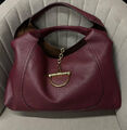 Сумка Gucci женский кожа бордовый 187927-1