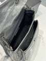 Сумка Saint Laurent Niki Small женский кожа графитовый 160382-7