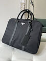 Мужской портфель Prada мужской текстиль черный 149893-1