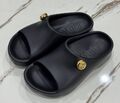 Шлепки Loewe женский черный,серебристый 192551