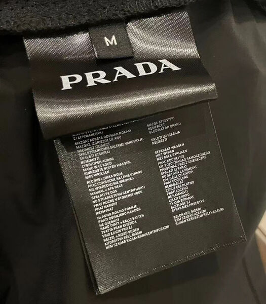 Мужская рубашка Prada мужской черный 115525-3