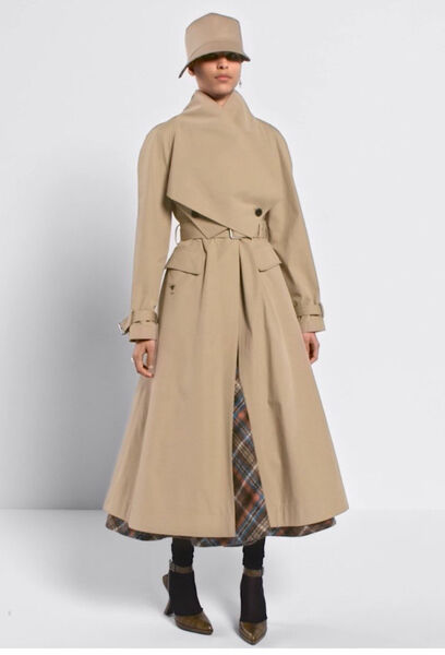Плащ Christian Dior женский бежевый 125017-2