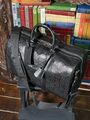 Дорожная сумка Gucci мужской кожа черный 19159-9