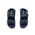 Босоножки Chanel женский кожа черный 3759-2