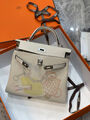 Сумка Hermès Birkin 30 женский кожа белый 98477-3