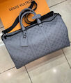 Дорожная сумка Louis Vuitton мужской канва графитовый 167108-2