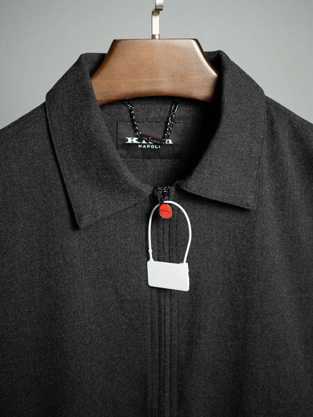 Мужской костюм Kiton мужской черный 157677-4