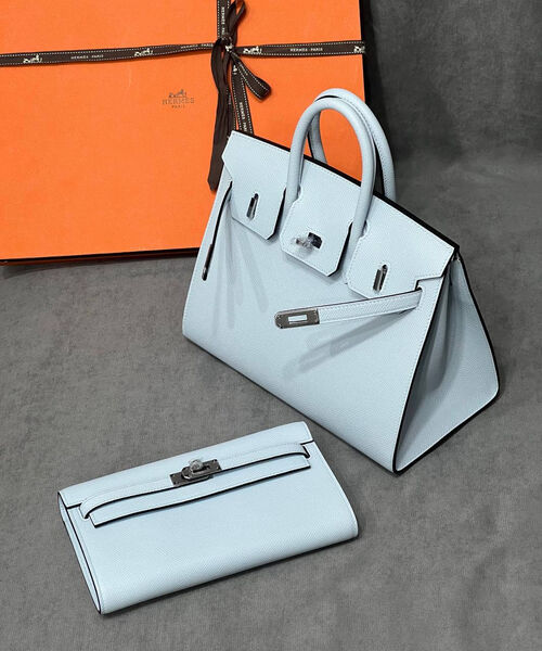 Сумка Hermès Birkin 25 женский кожа 116975-8