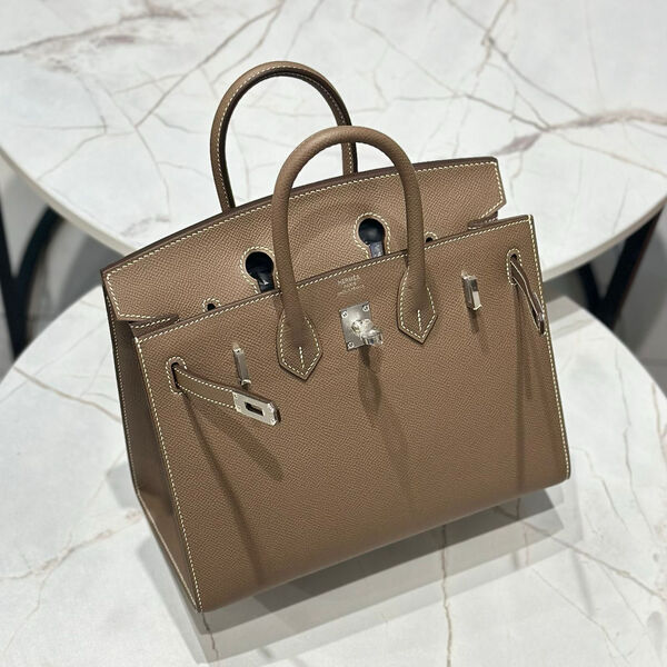 Сумка Hermès Birkin 25 женский кожа 145276-2