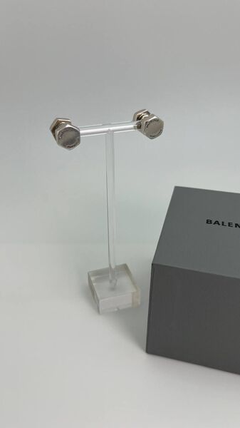 Серьги Balenciaga графитовый 176074-2