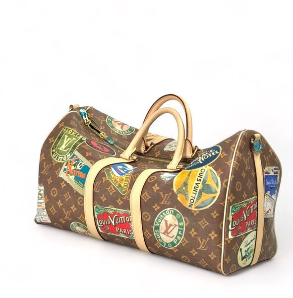 Дорожная сумка Louis Vuitton женский канва 152459-3