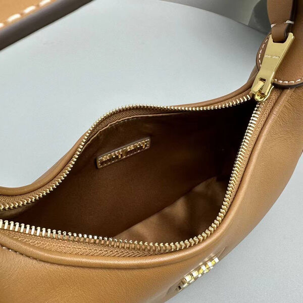 Сумка Miu Miu женский кожа бежевый 126470-8