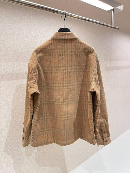 Мужская рубашка Burberry мужской бежевый 134385-4