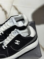 Кеды Chanel женский замша черный 159811-3
