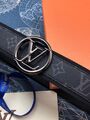 Мужской ремень Louis Vuitton мужской канва черный 52905-2