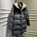 Пуховик Brunello Cucinelli женский графитовый 62268-6
