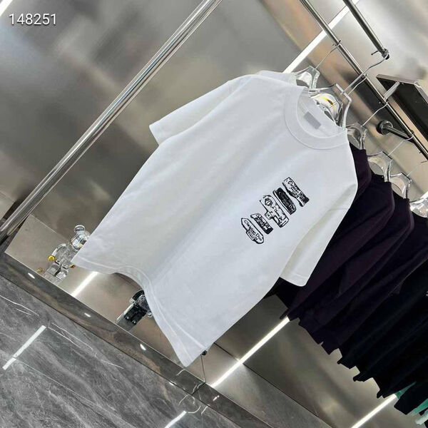 Мужская футболка Christian Dior мужской белый 170883-5