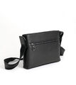 Мужская сумка мессенджер Bottega Veneta мужской кожа черный 149994-1