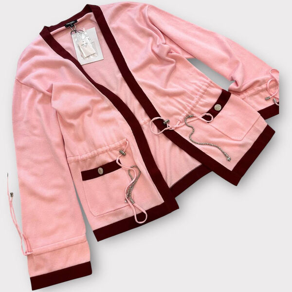 Кардиган Chanel женский розовый 198545