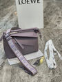 Сумка Loewe женский кожа фиолетовый 100798-2