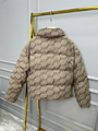 Пуховик Balenciaga женский бежевый 94346-2