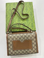 Сумка Gucci женский канва бежевый 195350-2