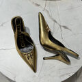 Туфли Tom Ford женский кожа бронзовый 139524-2