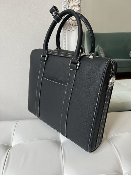 Мужской портфель Christian Dior мужской кожа черный 149892-4