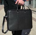 Мужской портфель Louis Vuitton мужской кожа черный,серебристый 147897