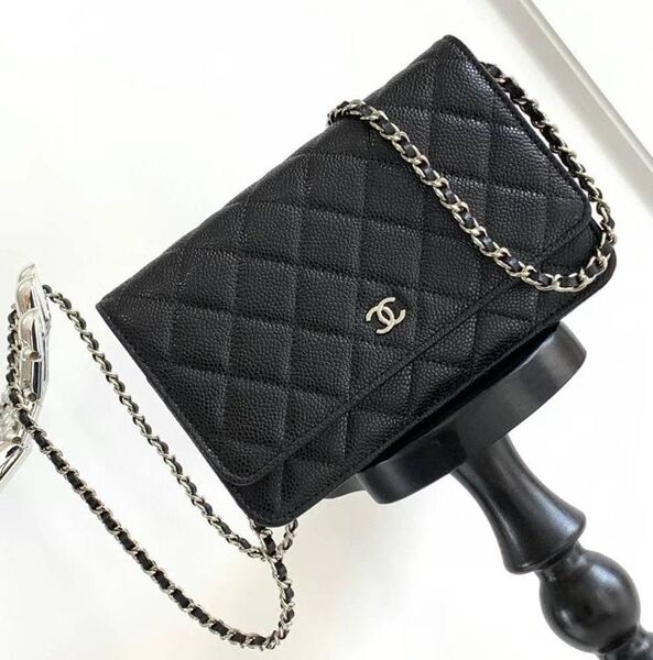 Сумка Chanel Mini женский кожа черный 138480