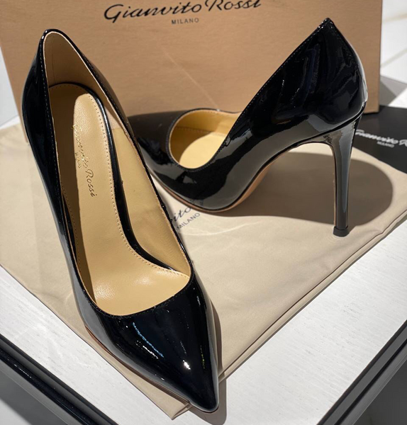 Туфли Gianvito Rossi женский кожа черный 80106