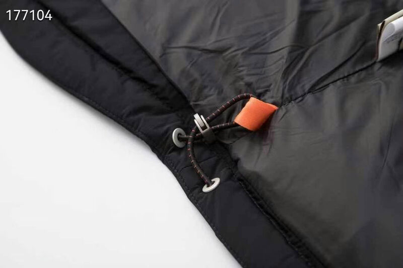Мужской пуховик Hermès мужской черный 167820-21