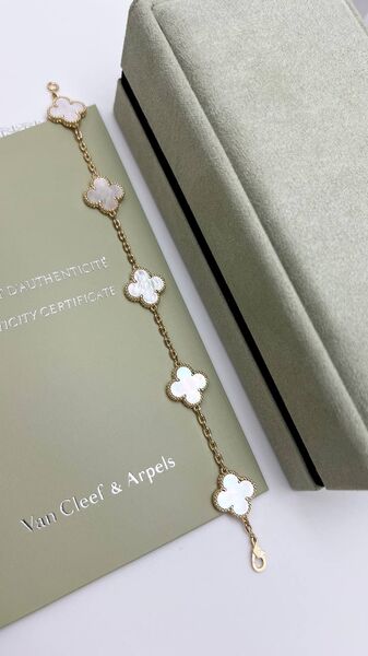 Браслет Van Cleef графитовый 176118-3
